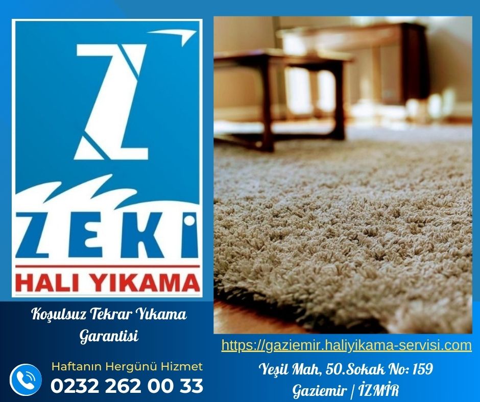 gaziemir halı yıkama firması